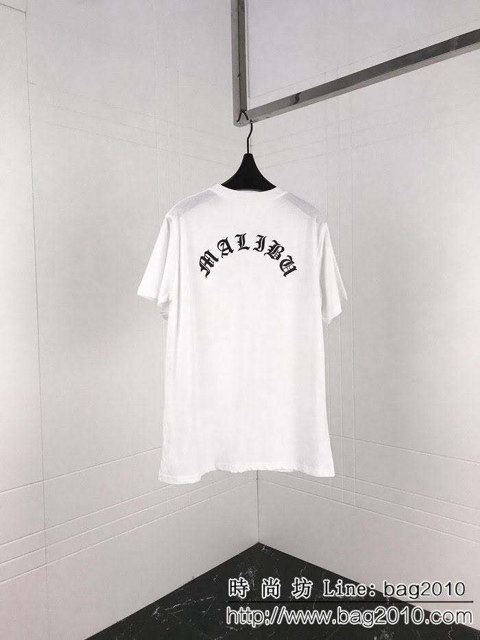Chrome hearts 克羅心19ss 經典梵文字母印花T恤 定制原版純棉面料 高版本情侶款 ydi2228